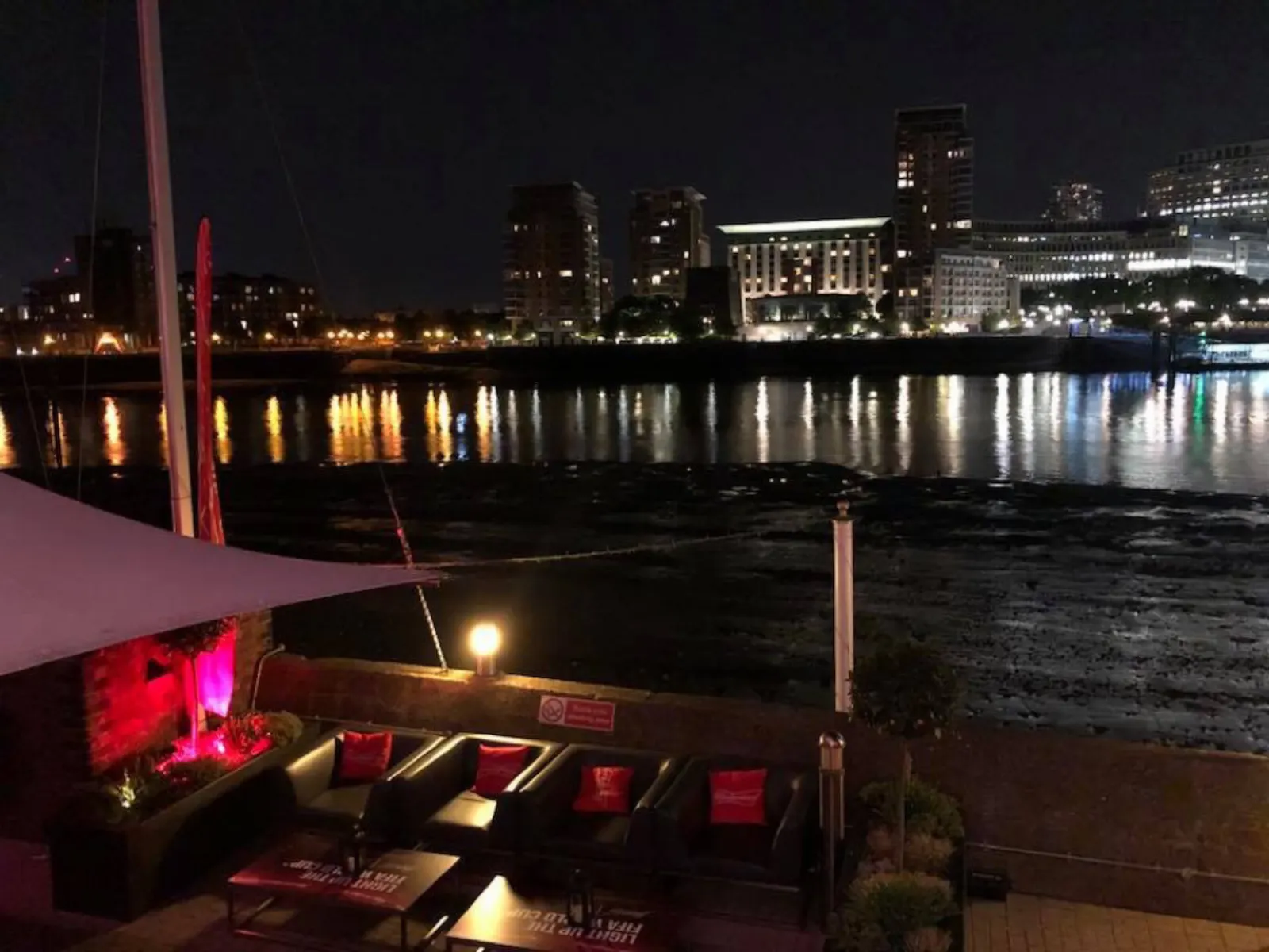 英國之旅～DoubleTree by Hilton私人飯店夜景照片 4