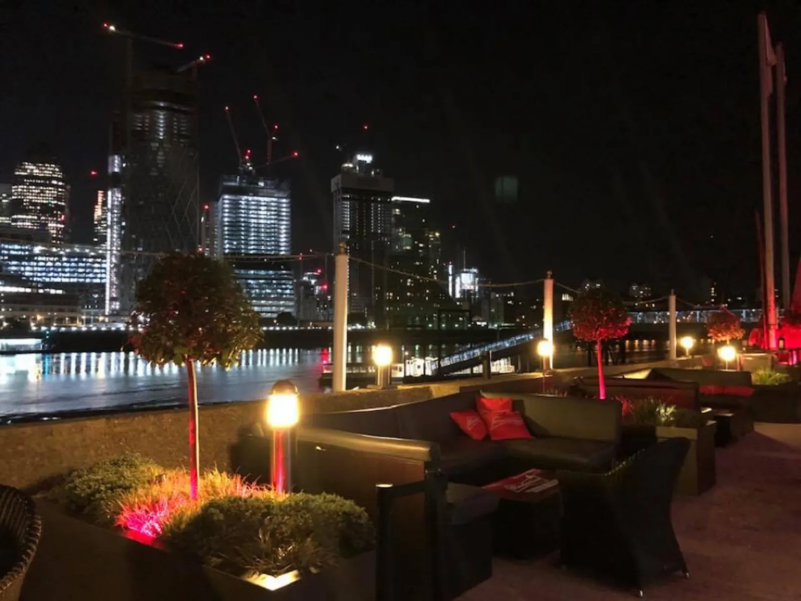 英國之旅～DoubleTree by Hilton私人飯店夜景照片 9